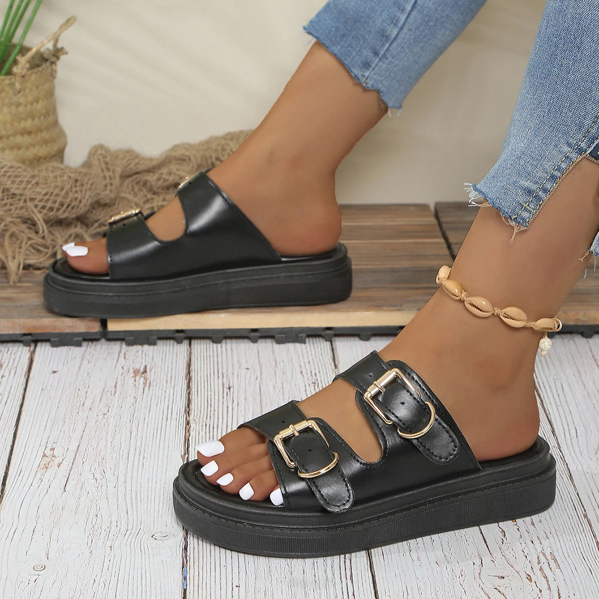 Solena™ – Ultra-Lightweight Comfort Beach Sandals